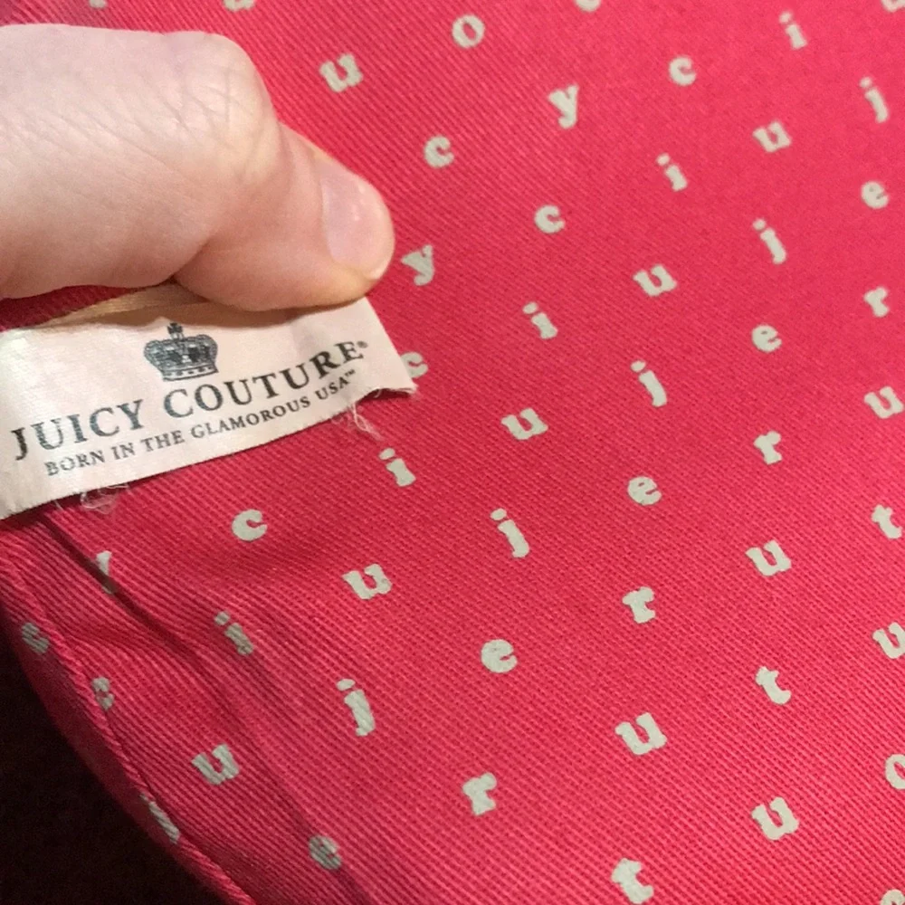 Juicy Couture Y2K Vintage Laptop Bag Computer Case Holder Protective Mcbling Hot